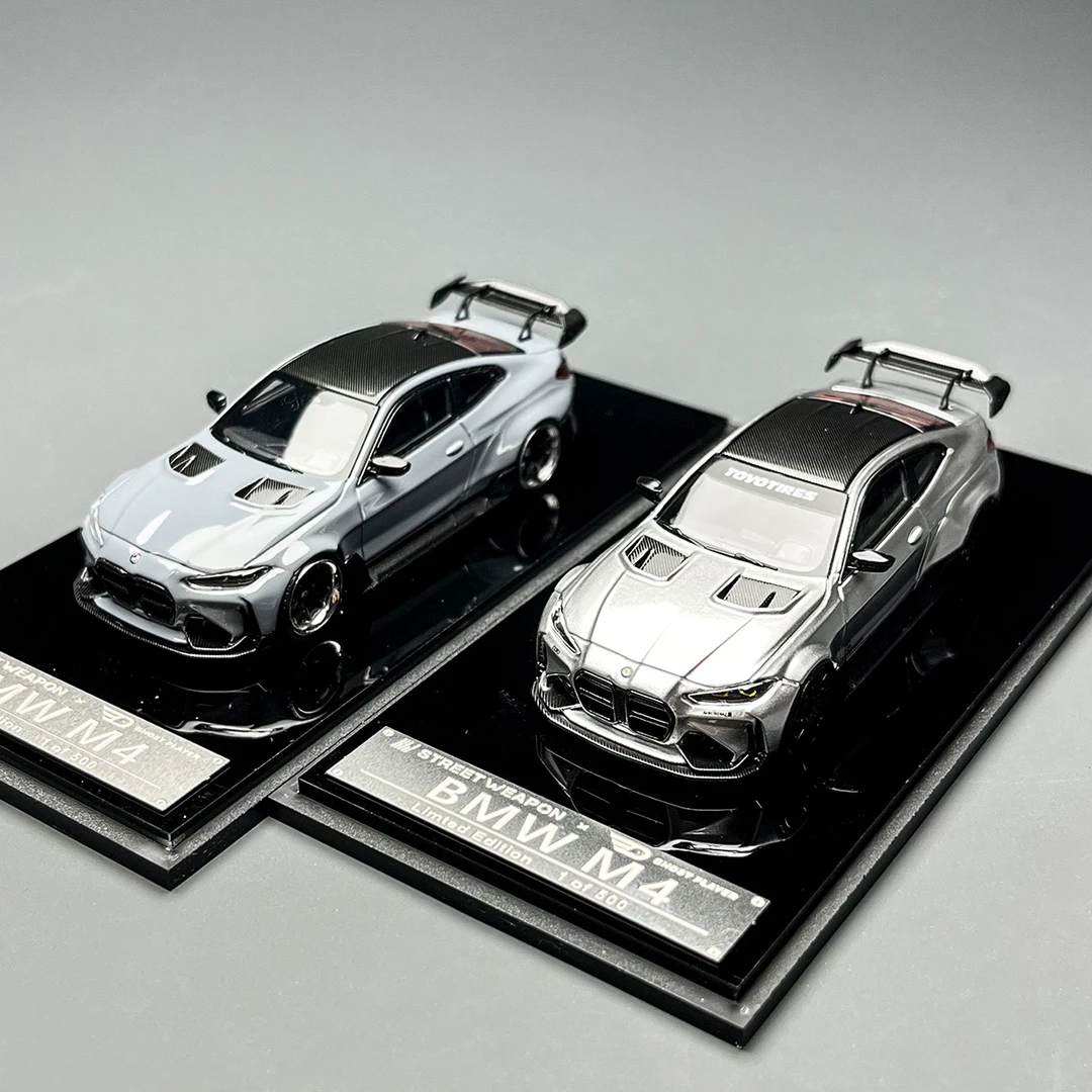 SW 1:64 宝马 BMW G82 M4 ADRO BODY 宽体 合金汽车模型