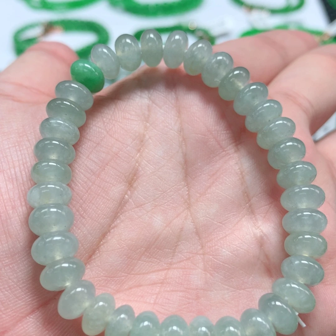 未镶嵌手链翡翠翡翠