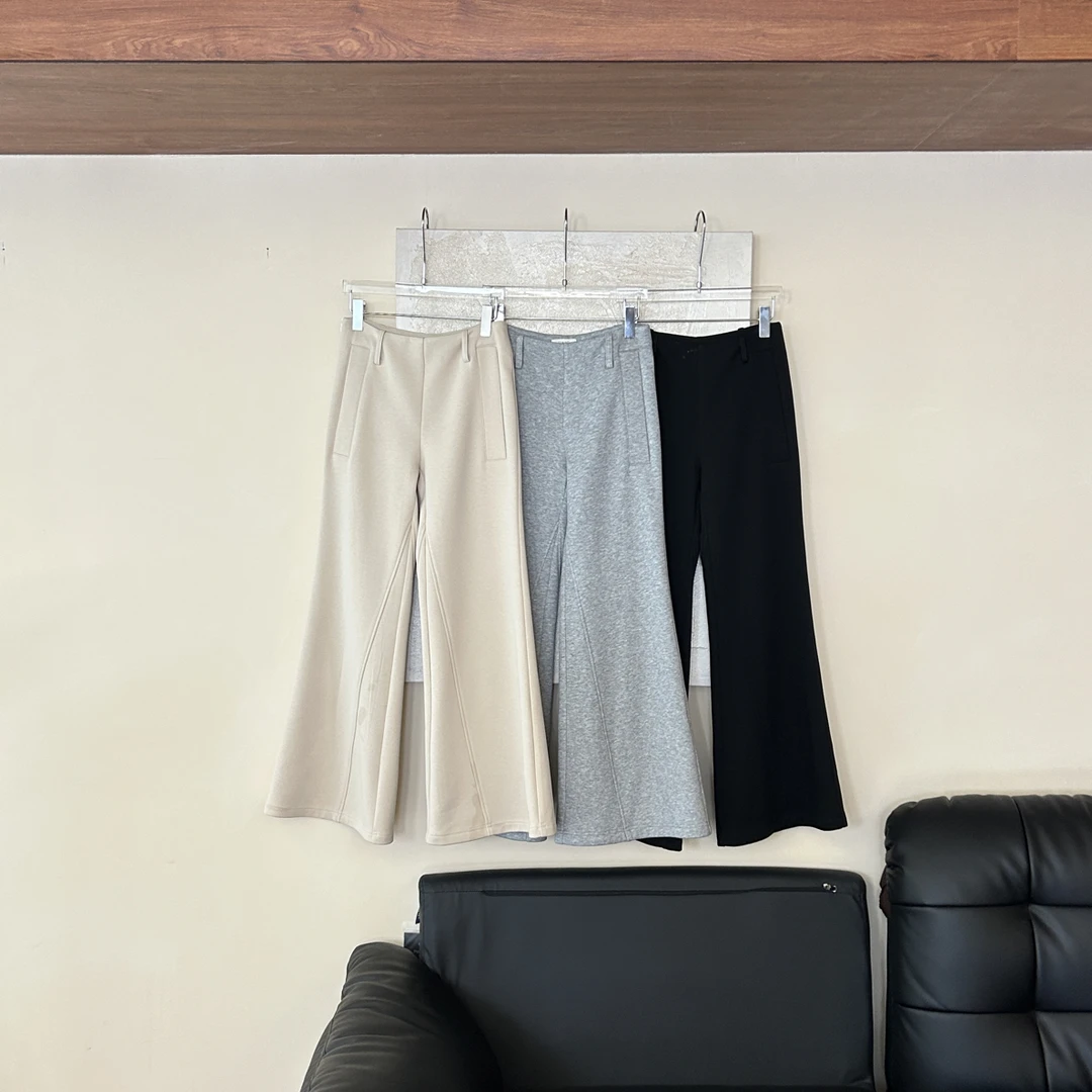 赵小小【私服神裤加绒版本2.0】9619 美式高腰松弛感慵懒风阔腿裤女