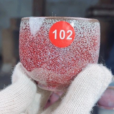 杯*️**原矿釉手工制作钧瓷