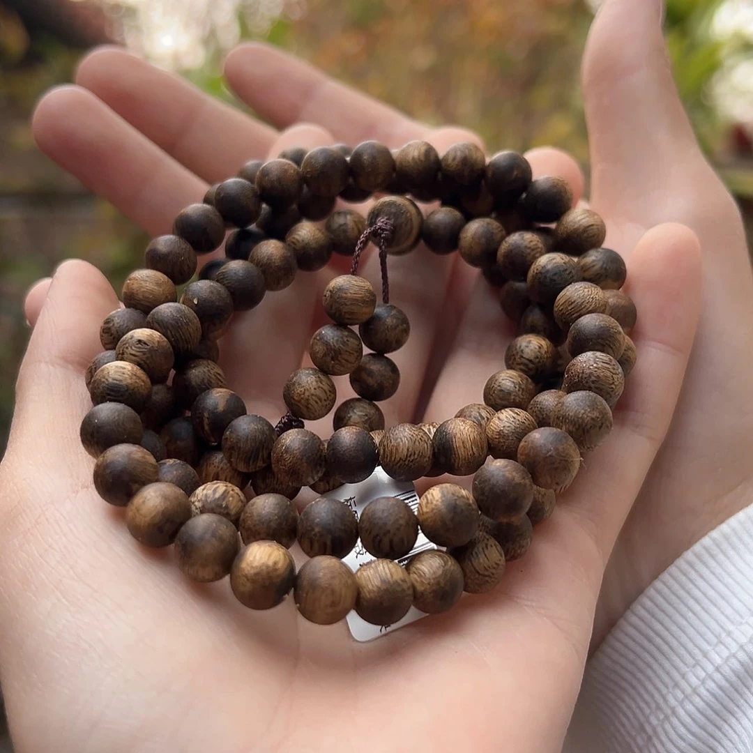 沉香手串博*圆珠多样性发货一条25克卡0.8