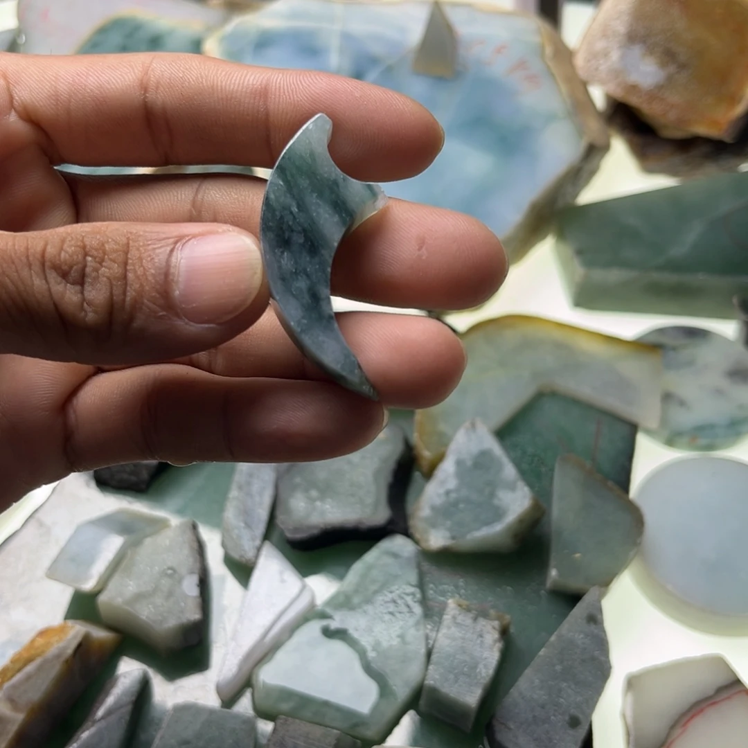 散珠翡翠纯天然缅甸翡翠A货