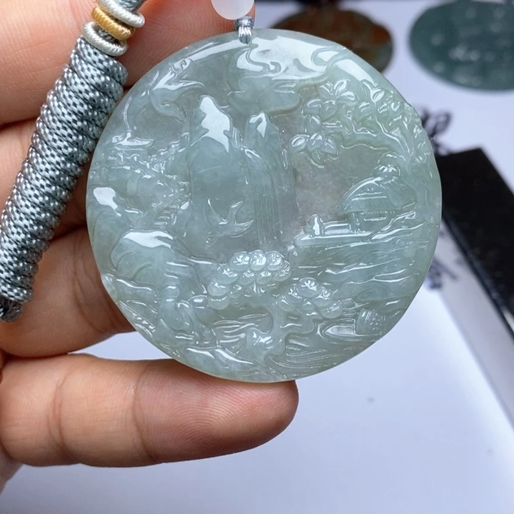 颈饰未镶嵌翡翠翡翠
