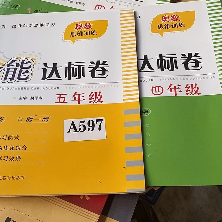 Z***周举一反三四五年级试卷，编号597