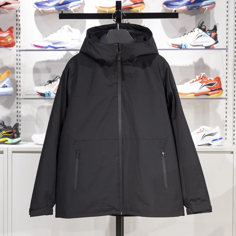 单外套<B品以直播展示为准>李宁女子短外套运动风衣AWBU026