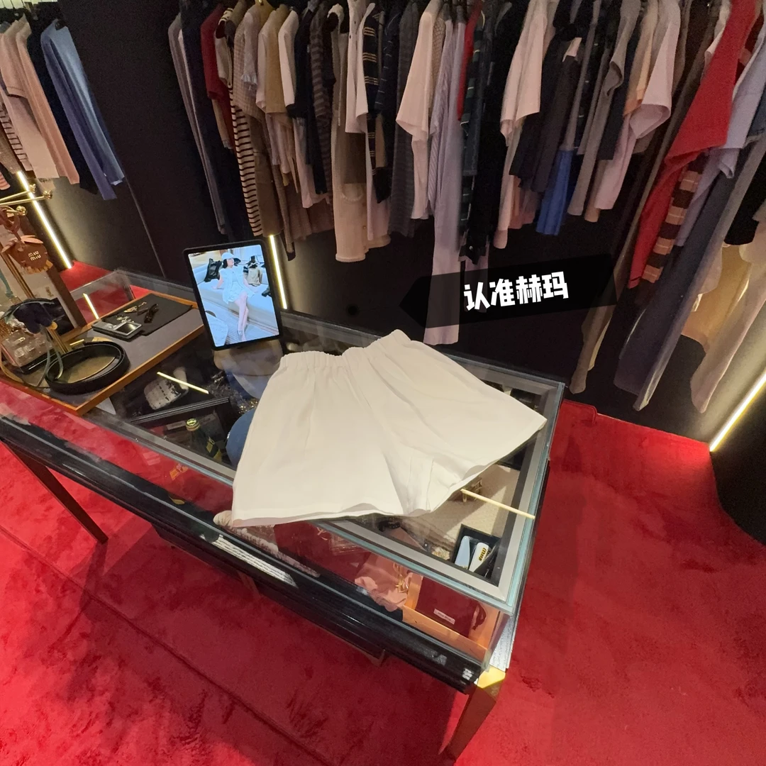 认准赫玛 25L*P 老钱风宽松纯色亚麻短裤#松紧腰#1451上新