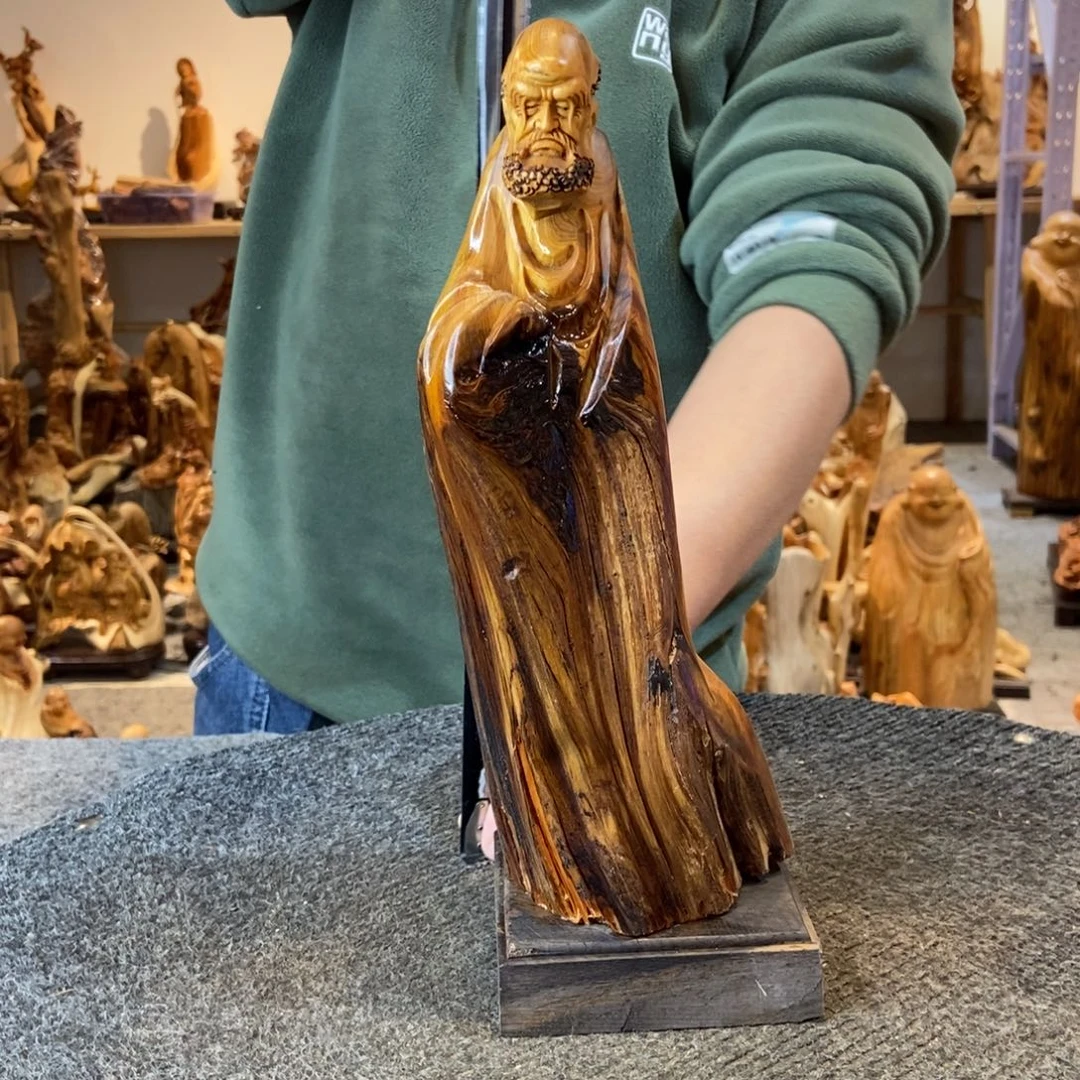 柏木（崖柏）太行崖柏根雕摆件