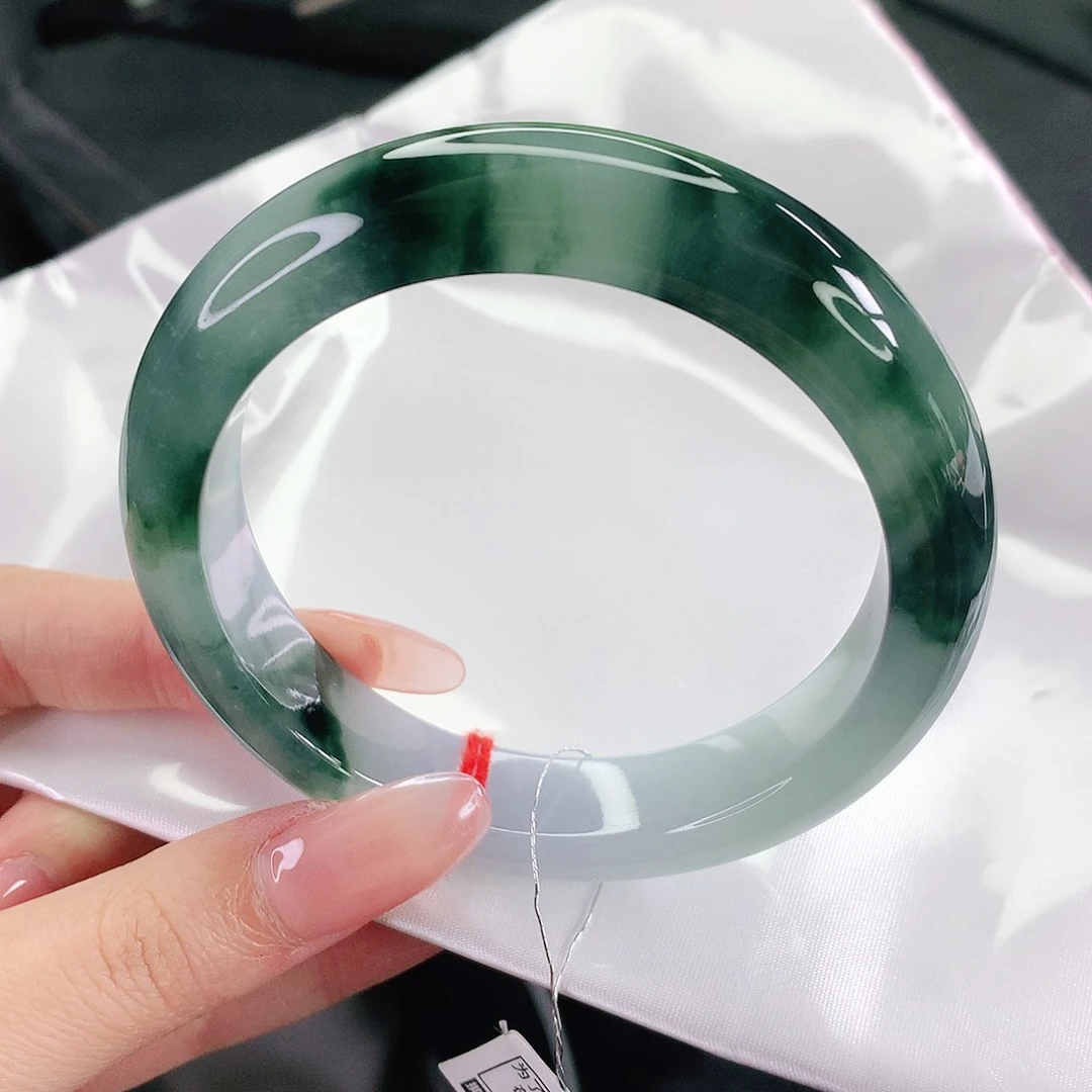 未镶嵌手镯翡翠60圈