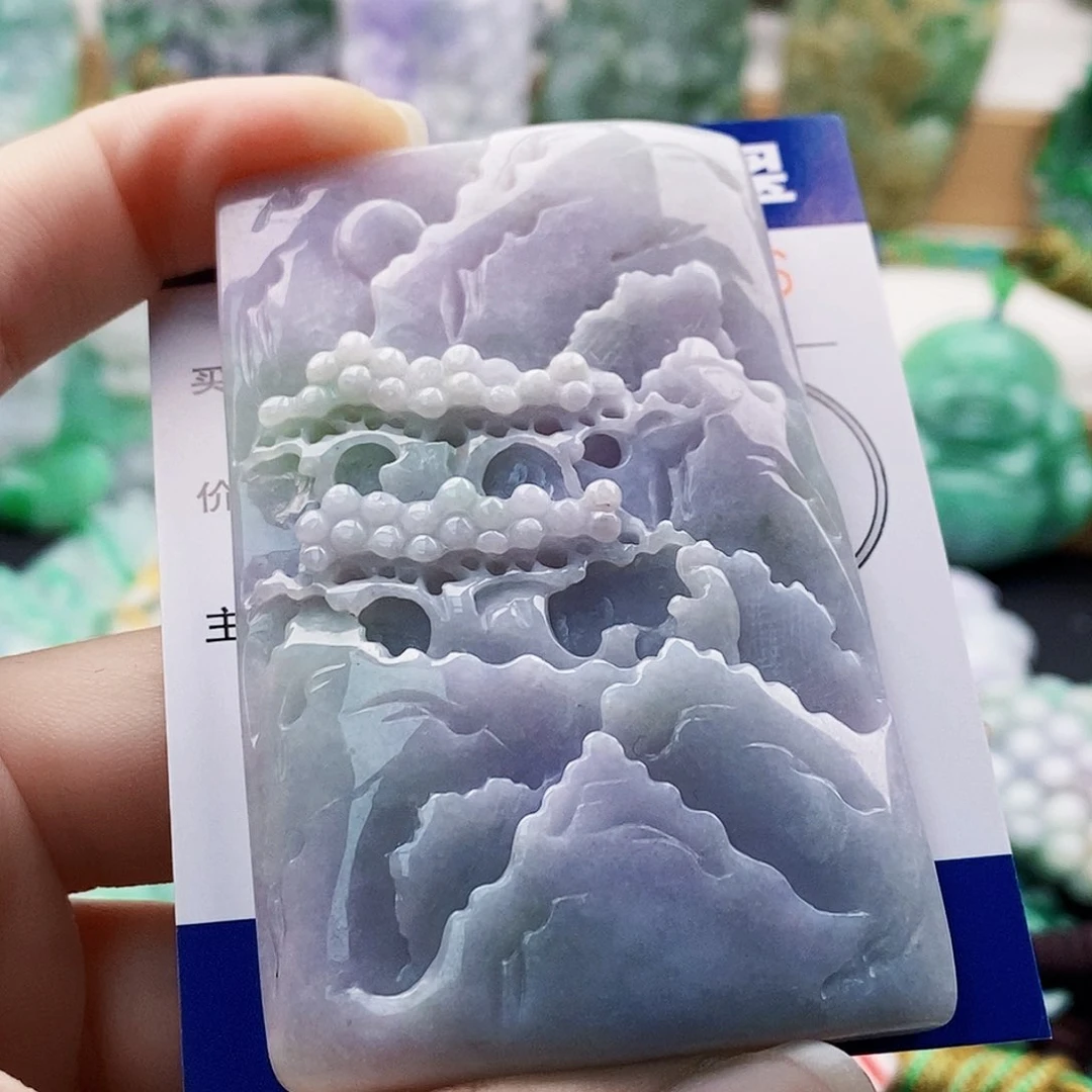 吊坠(不含链)未镶嵌翡翠