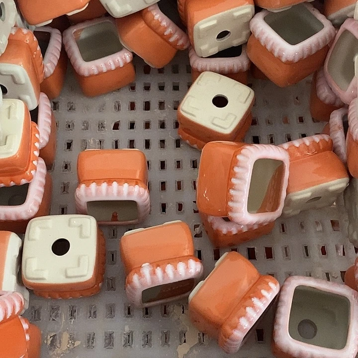 红陶【满10米包邮默认微瑕疵】6个橙