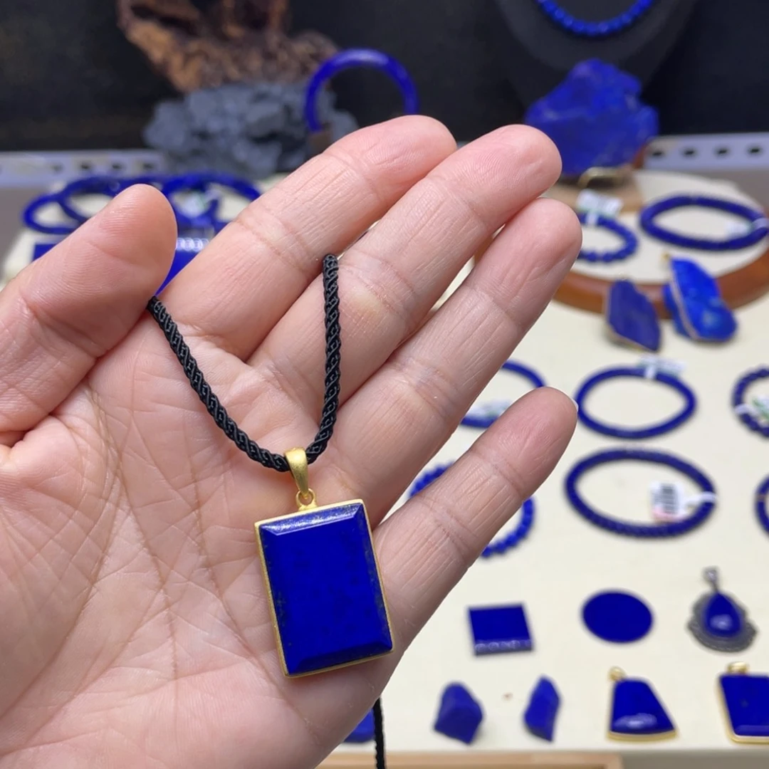 未镶嵌青金石吊坠高品