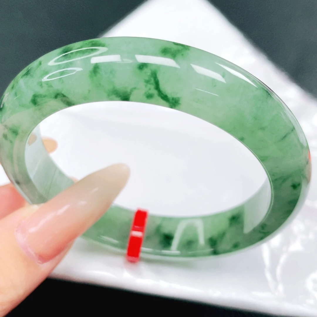 翡翠未镶嵌手镯54