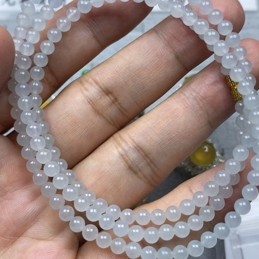 定制翡翠未镶嵌冰种4mm