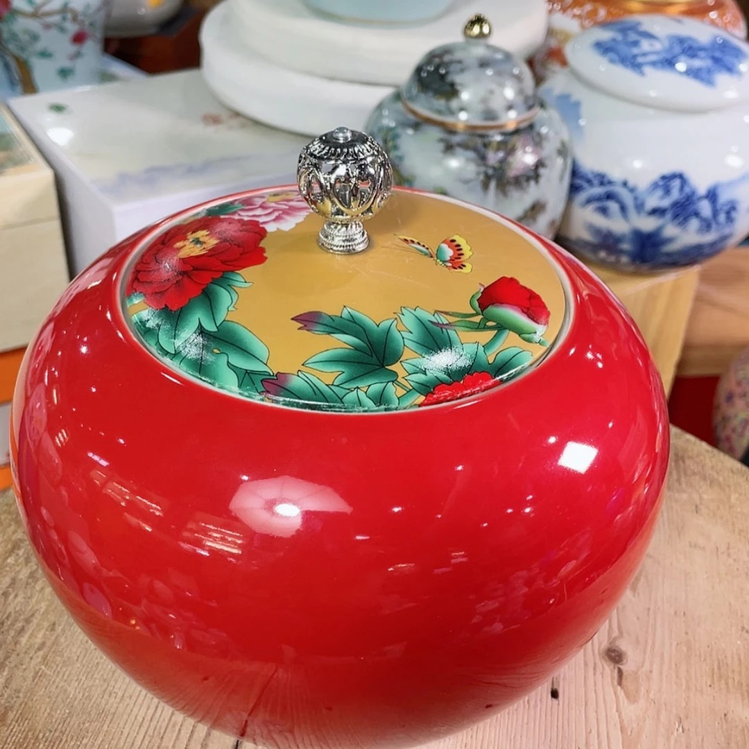 【闪购商品】罐陶瓷茶叶罐密封罐