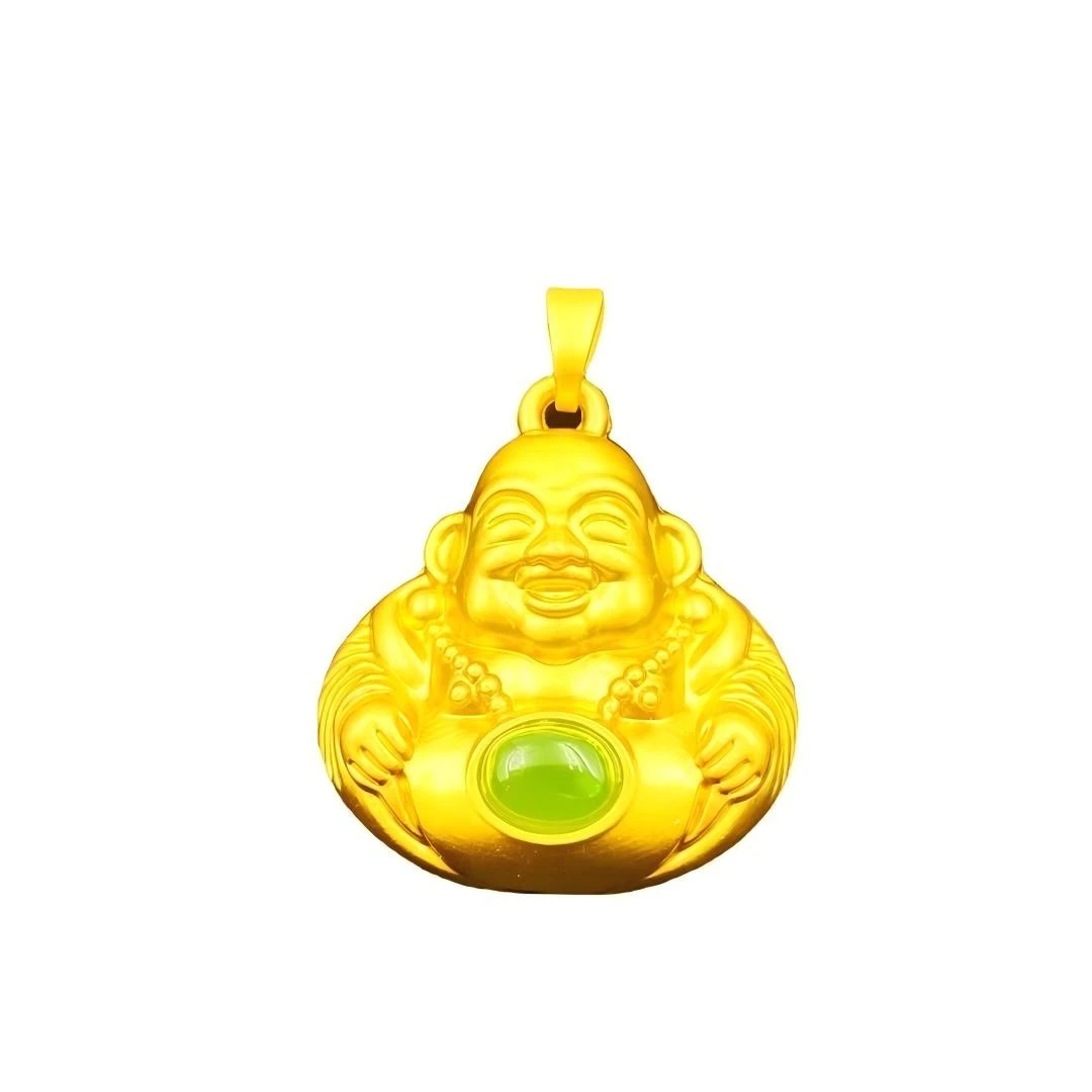 合金吊坠 轻奢大肚佛公设计款吊坠Y1781J（不含链）