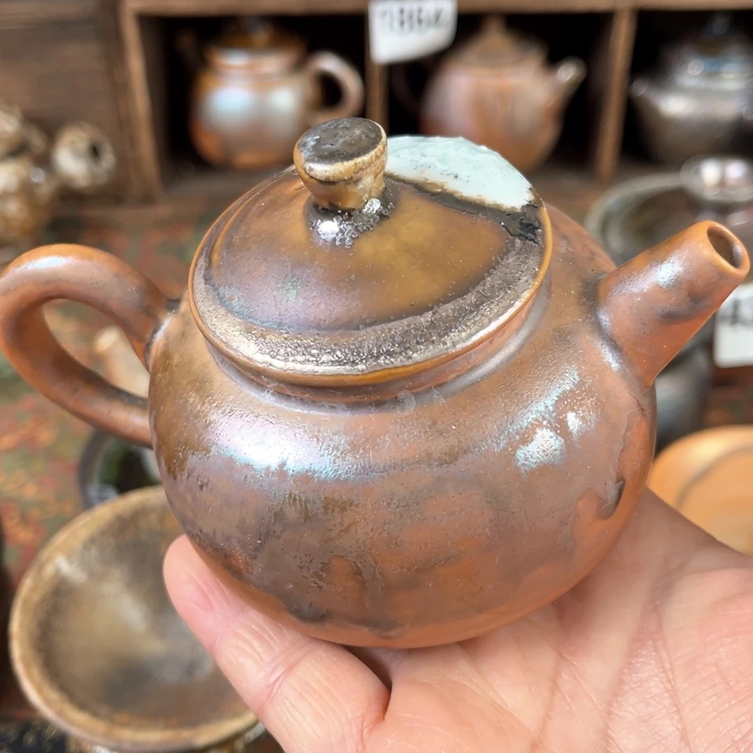 杯柴烧茶器主人壶壶