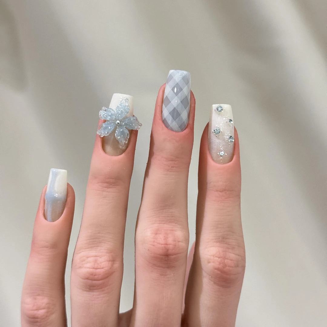 【海洋之星】纯手工定制美甲拆卸穿戴甲