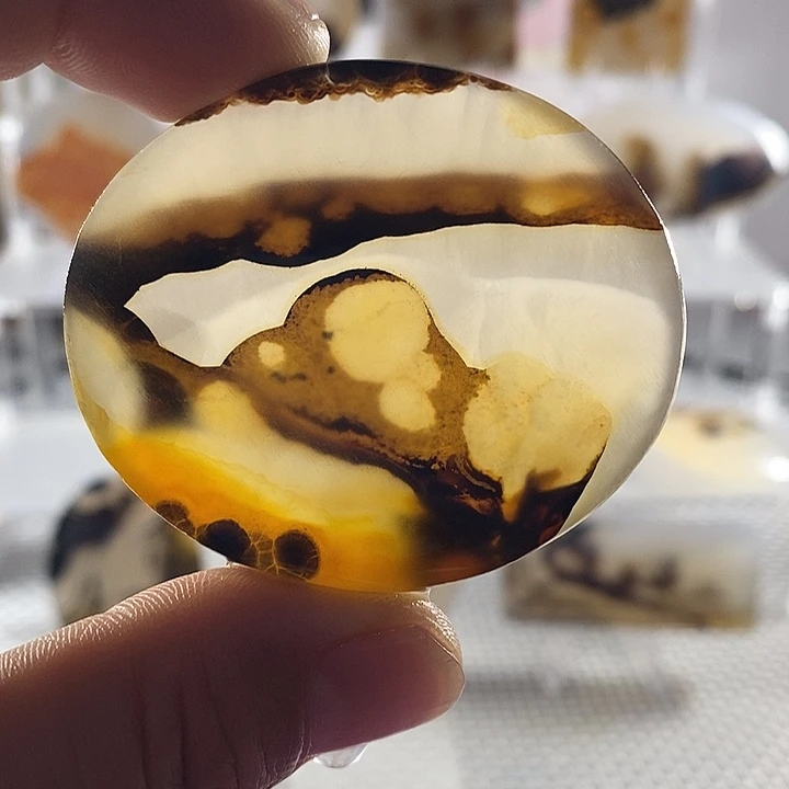 玛瑙/玉髓未镶嵌颈饰8