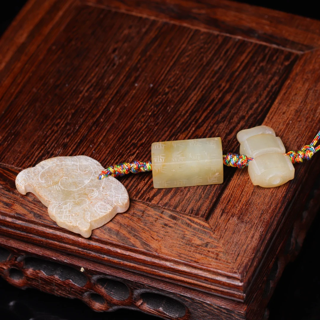 明代和田玉多宝串-NX