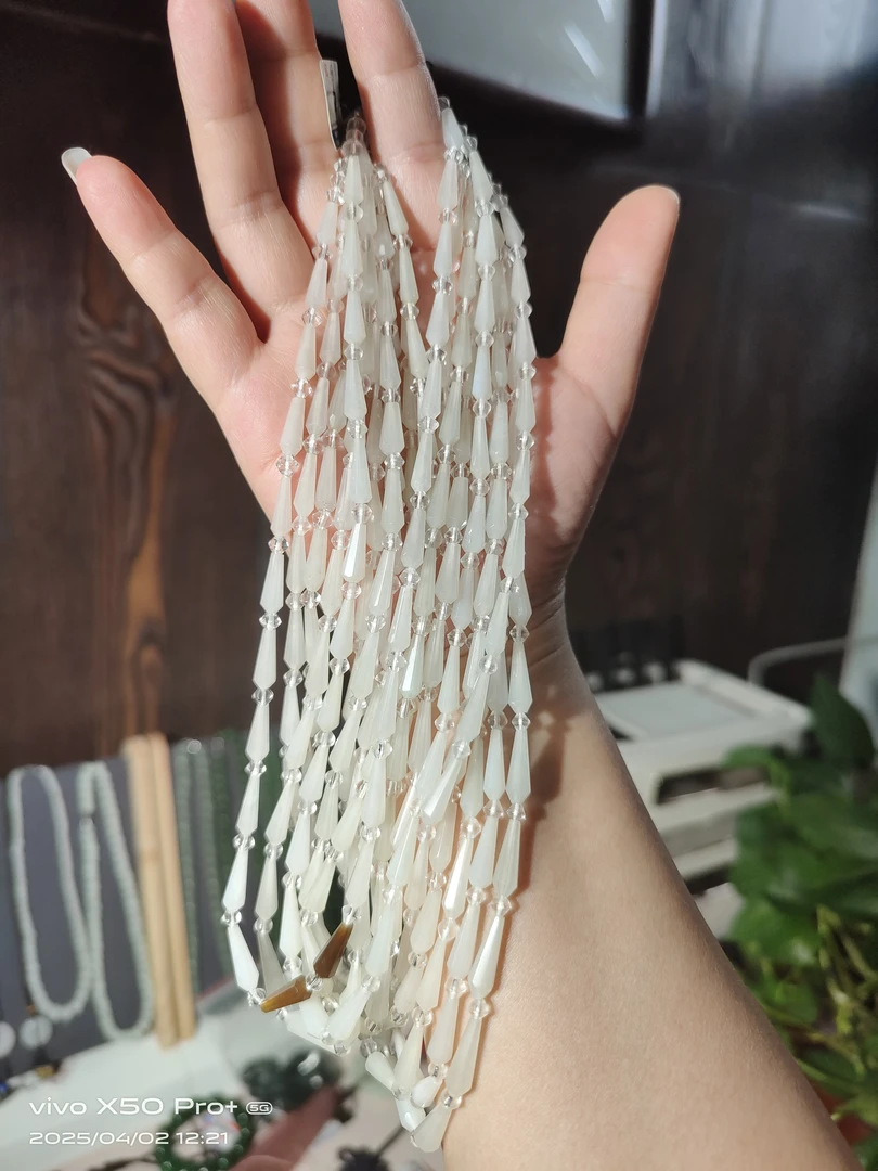 和田玉白玉项链（多样性发）
