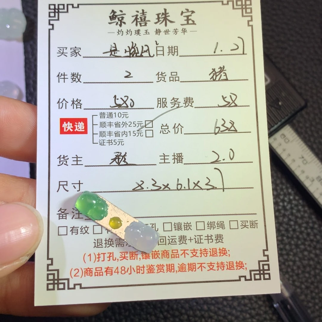 翡翠颈饰银S925镶嵌?**风