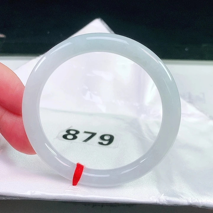 翡翠未镶嵌手镯（圆镯）879