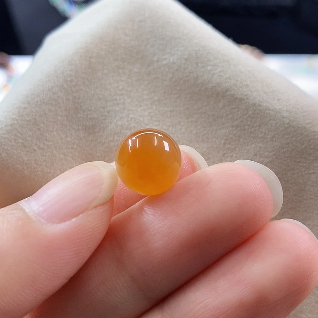 裸石翡翠橙黄卡11