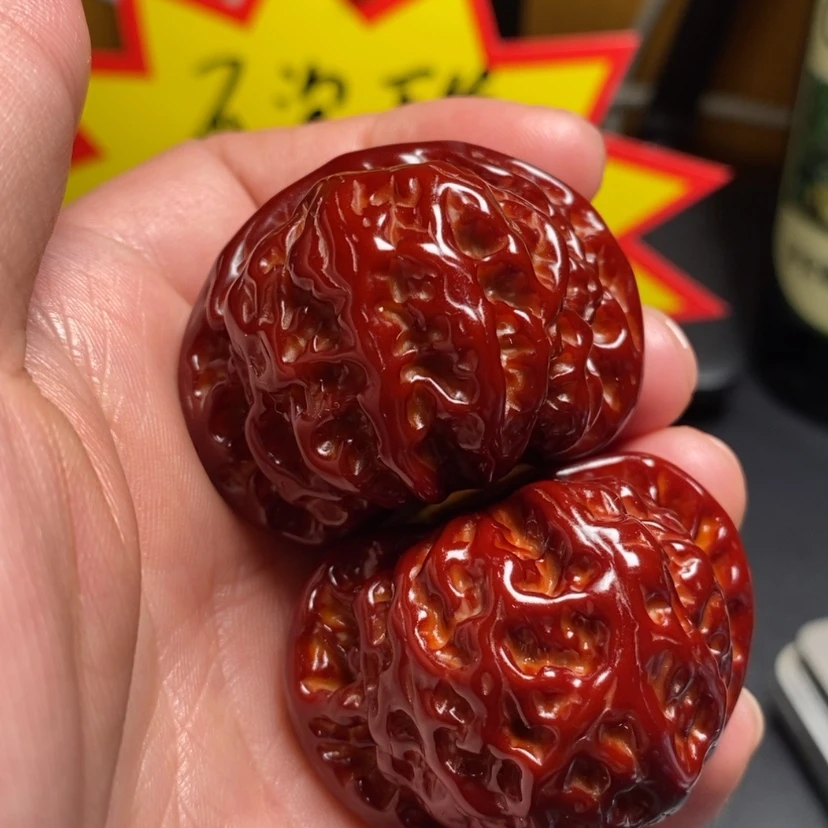 【闪购商品】文玩核桃吊坠爱****北43宫灯