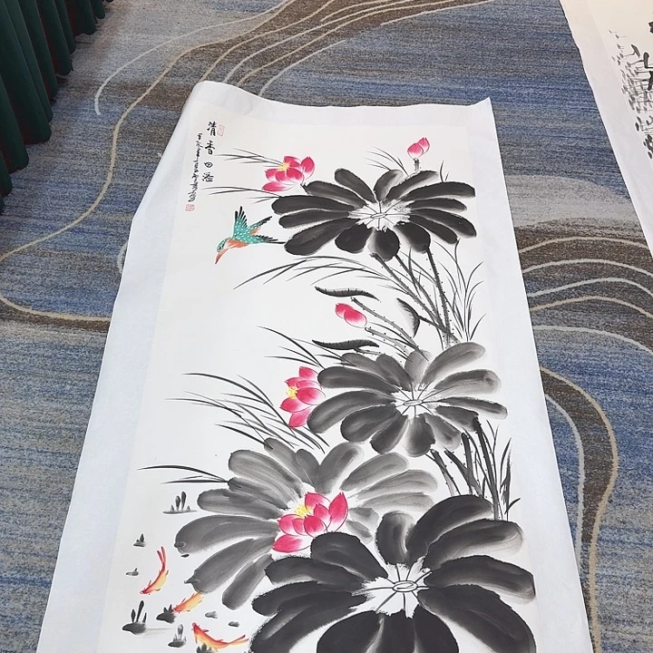 国画美女穿越之我在太白卖字画
