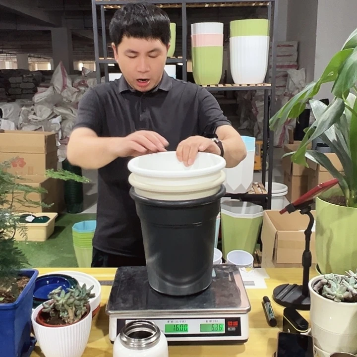 翻边10口22高24混色3个无托