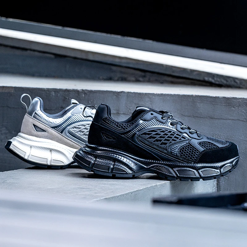 MRA太空老爹鞋男秋季透气复古慢跑鞋厚底增高休闲运动百搭潮鞋子