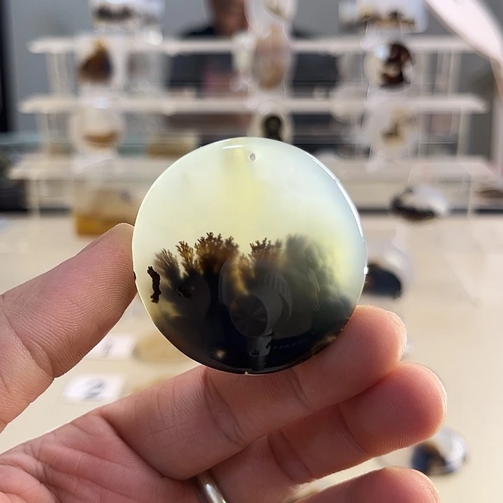 玛瑙/玉髓吊坠(不含链)未镶嵌