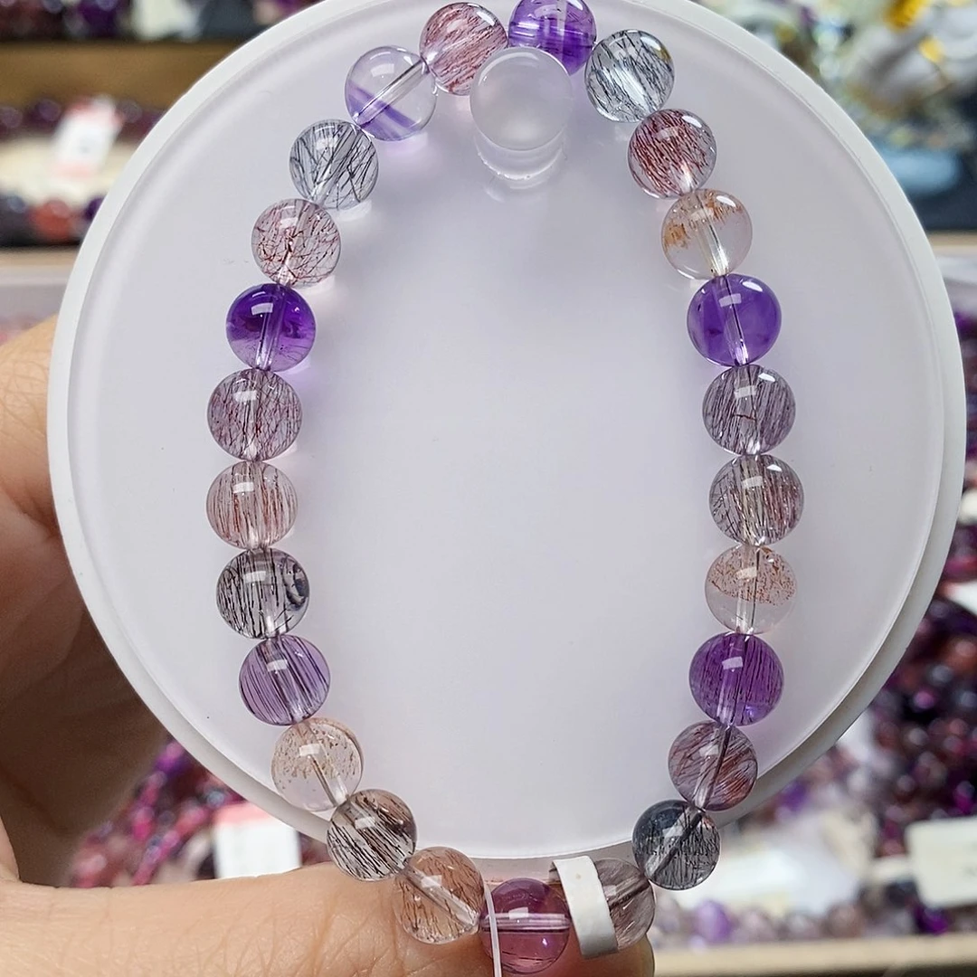 未镶嵌手链水晶7.9仙女超七全净体