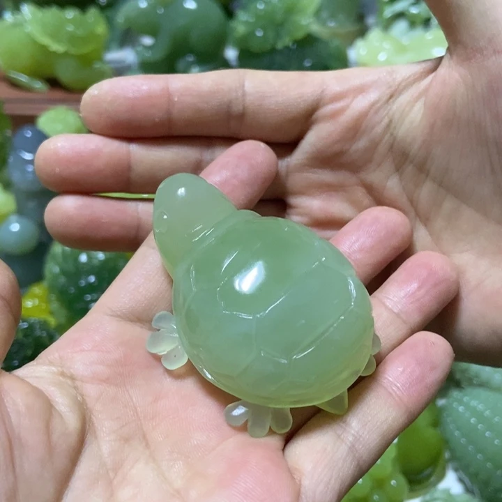 【闪购商品】未镶嵌蛇纹石玉把件