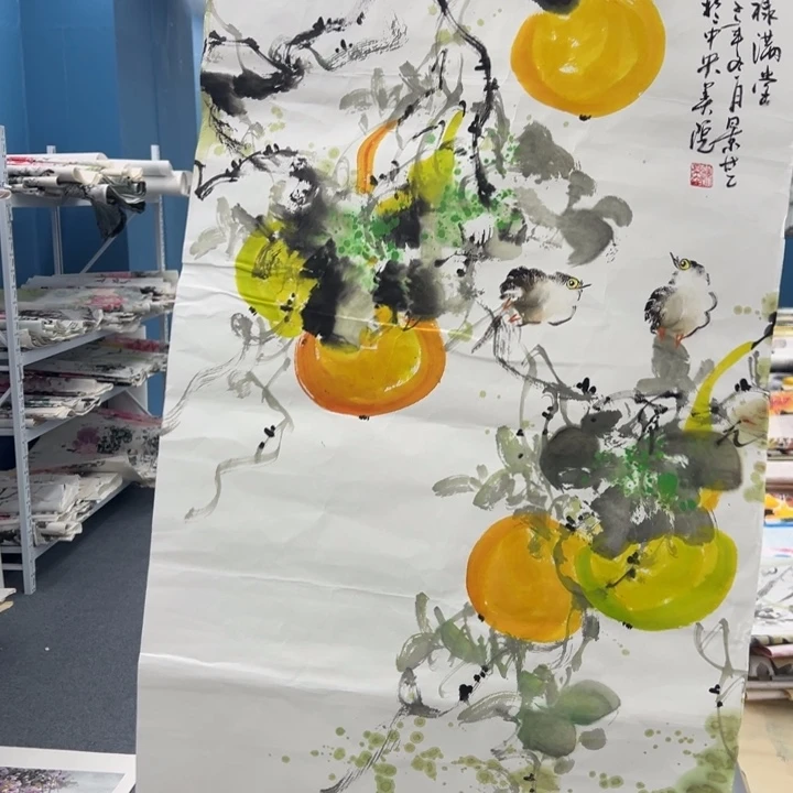 国画国画作品纯手绘欣赏