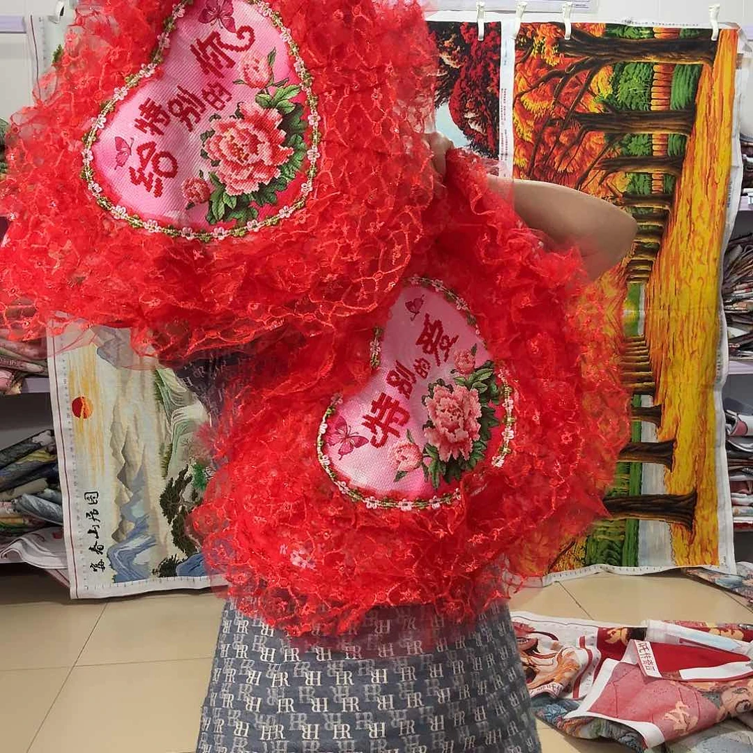 棉十字绣成品出售