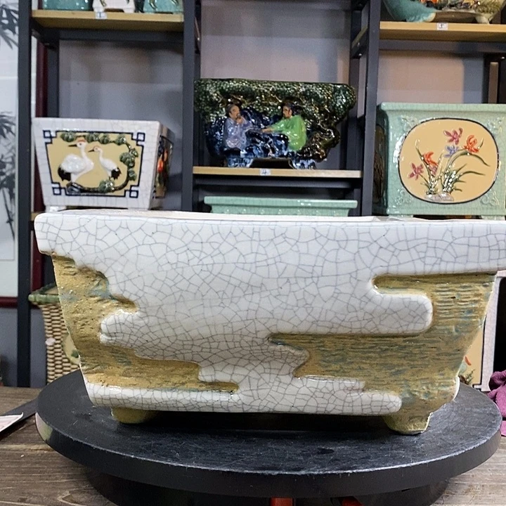 紫砂花盆《****鸽39。