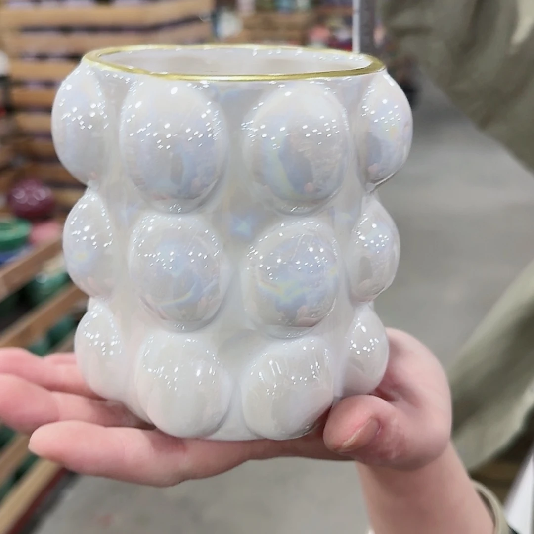 【闪购商品】陶瓷福利品，花盆凑单满10元发货！