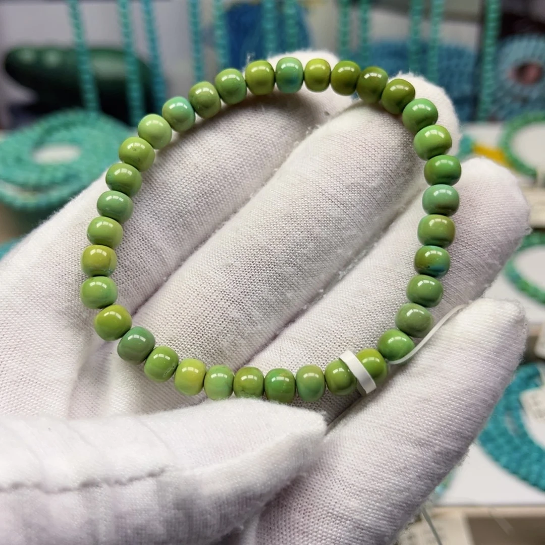 绿松石未镶嵌手链