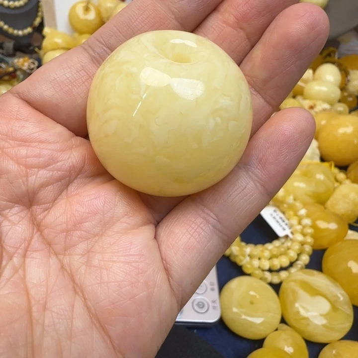 蜜蜡未镶嵌颈饰天然蜜蜡