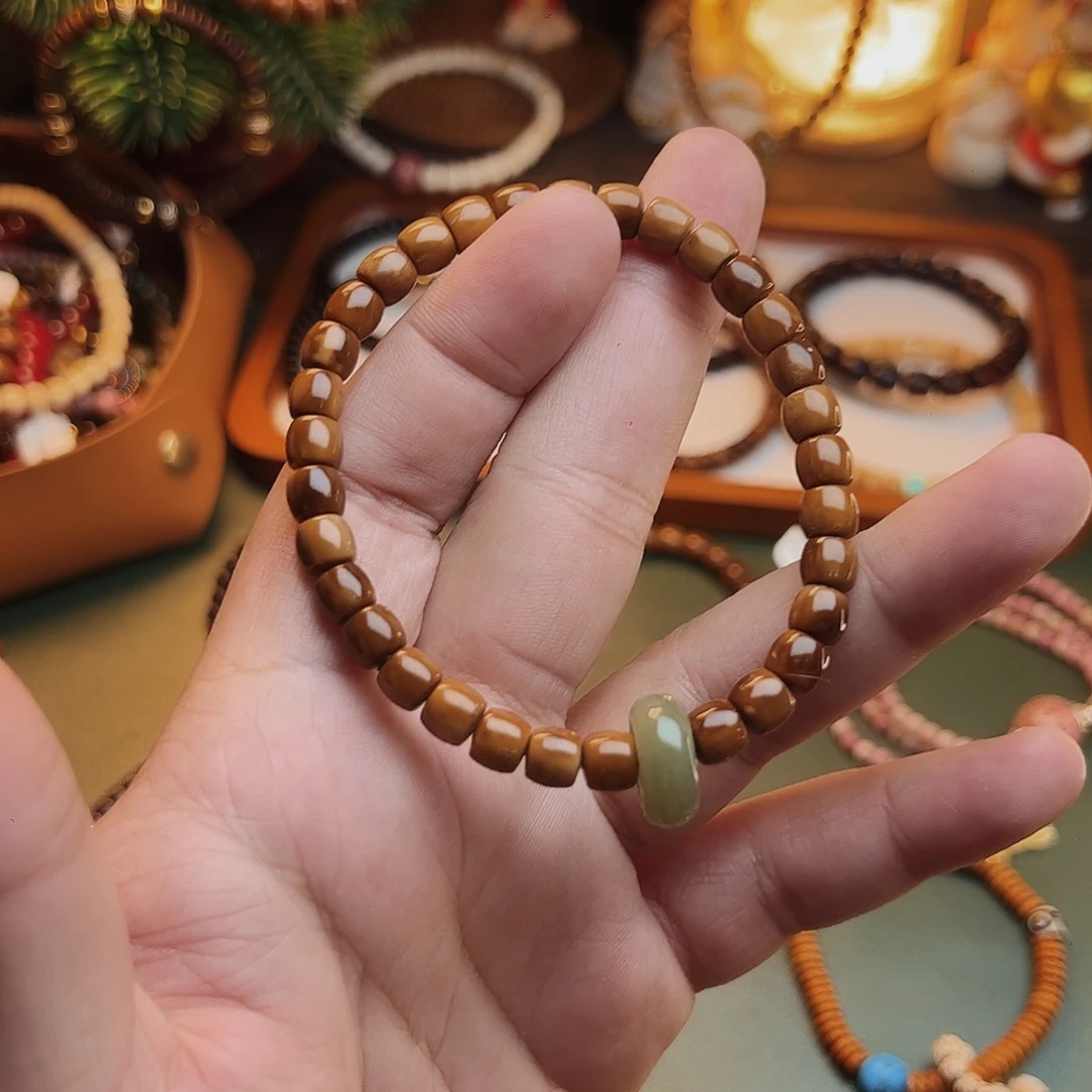 和田玉（糖玉）未镶嵌手链库克