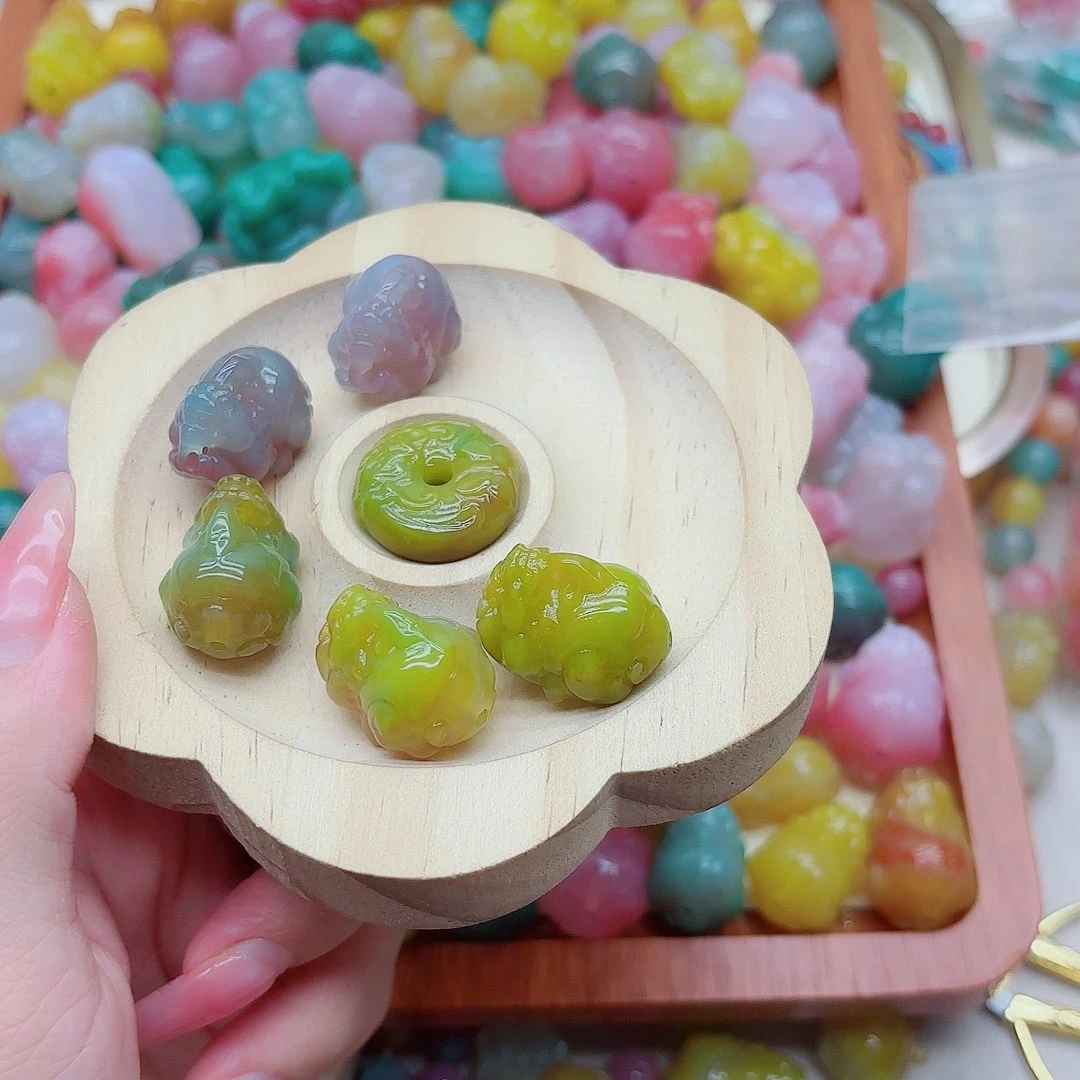 玛瑙/玉髓手链未镶嵌?****善盐源023