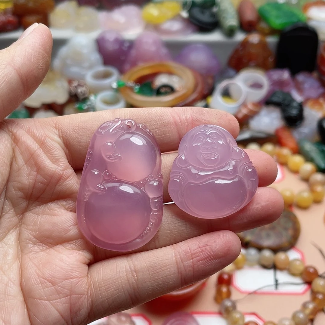 玛瑙/玉髓颈饰合金卡****搭