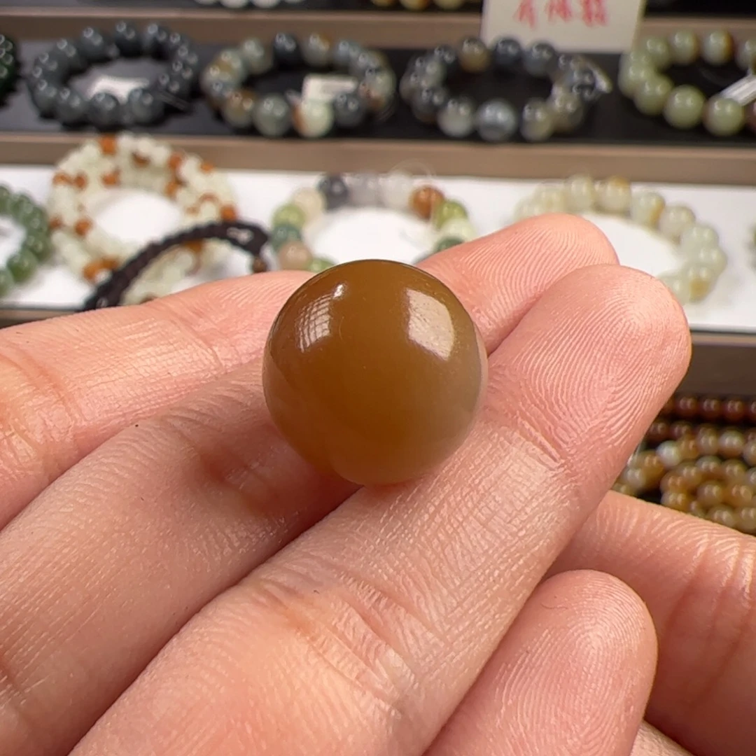 手链未镶嵌和田玉牛**相替换珠