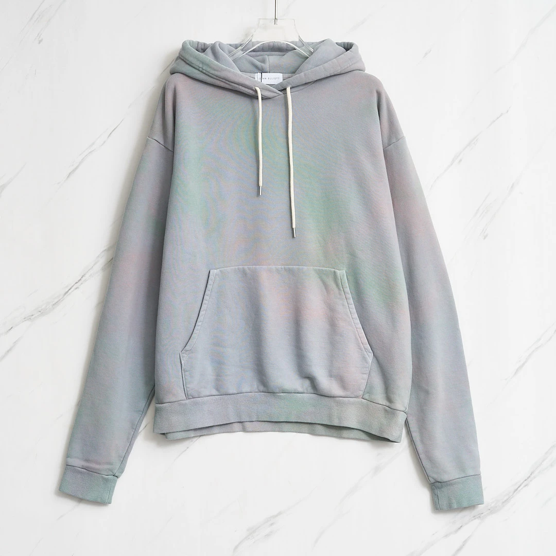 全新未使用  John Elliott男士水染连帽卫衣/JTBU00015