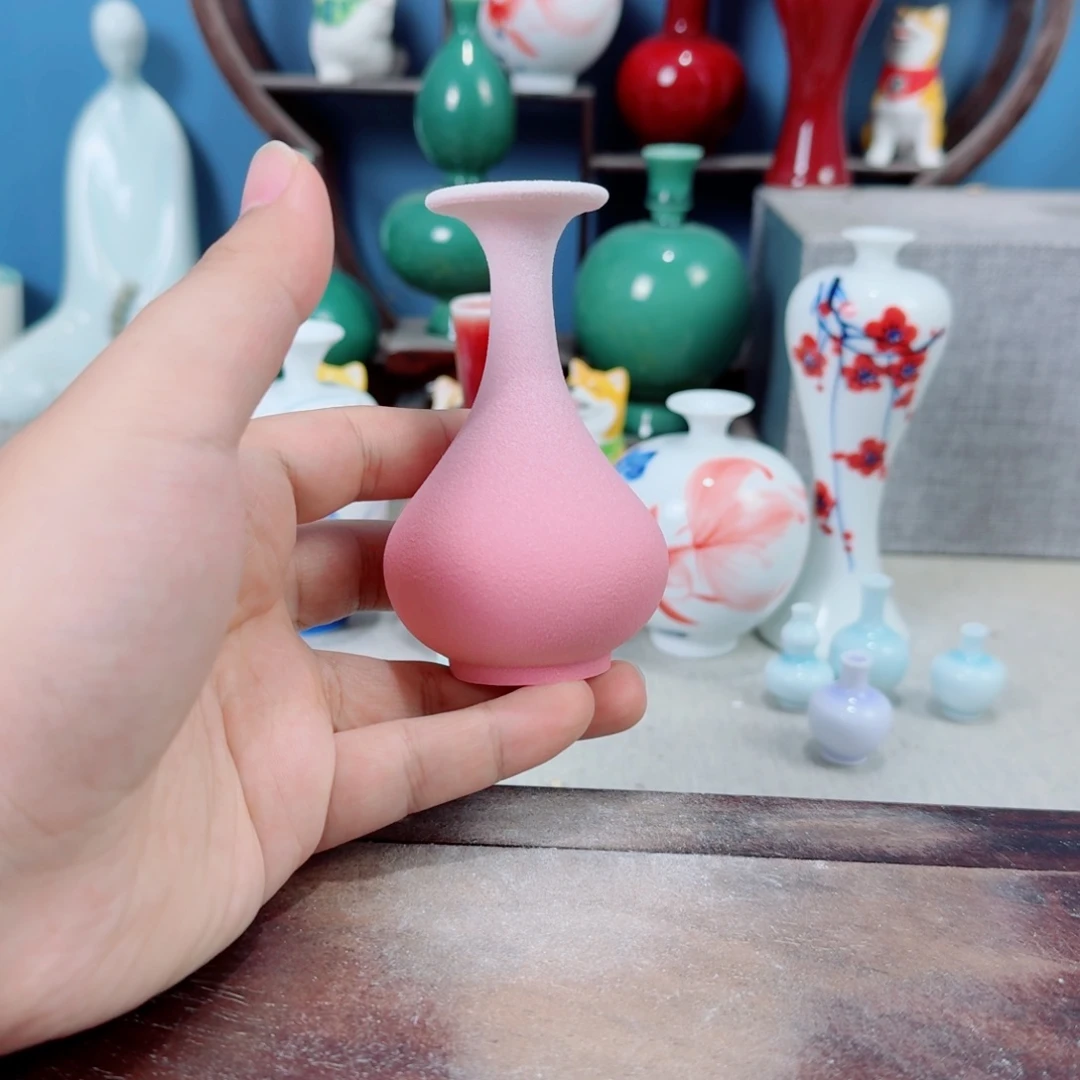 陶瓷手工小花器摆件