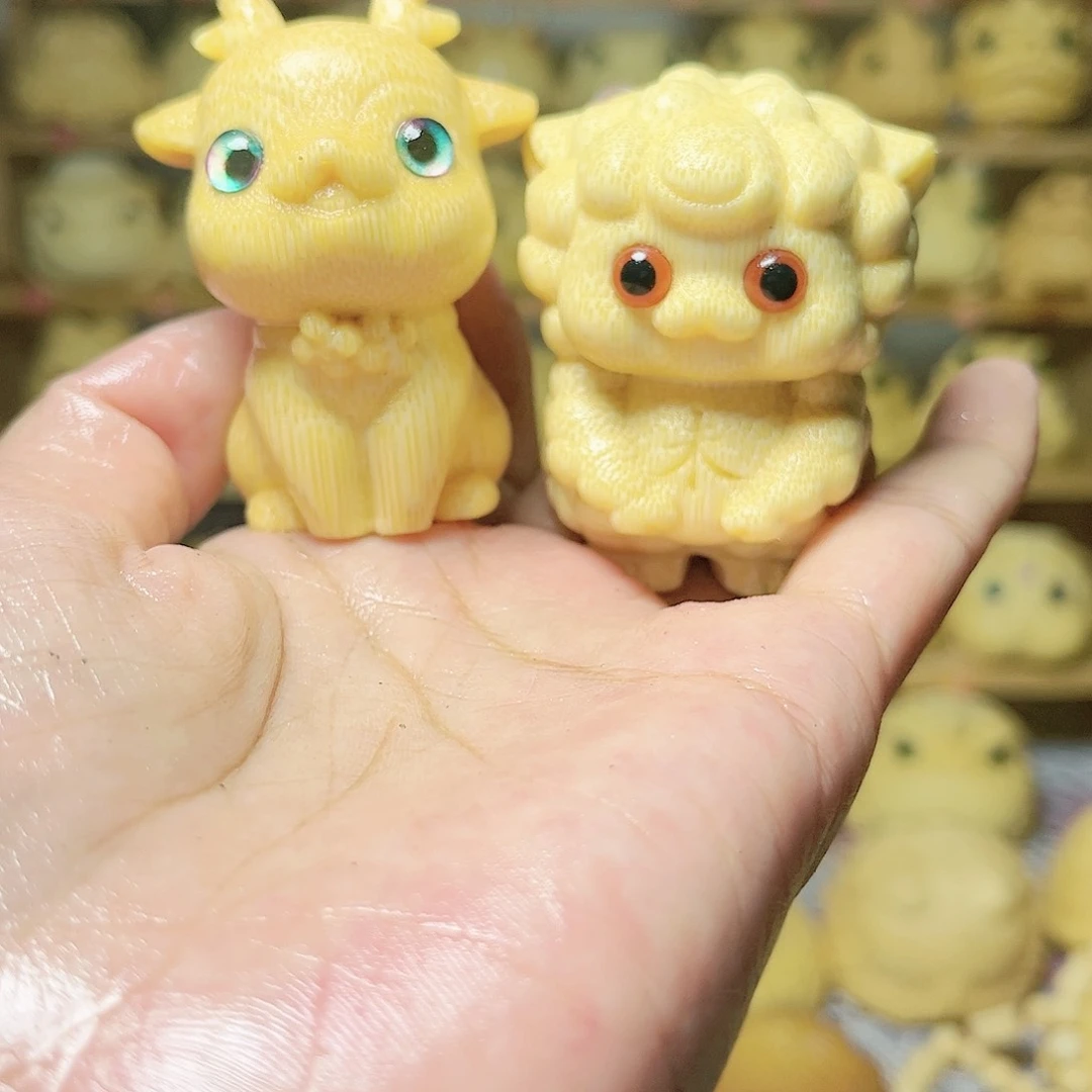 竹点*小鹿，小羊带油2