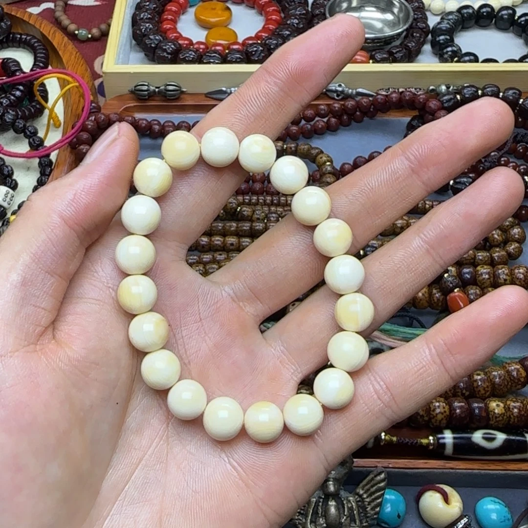 白玉菩提手串菩提