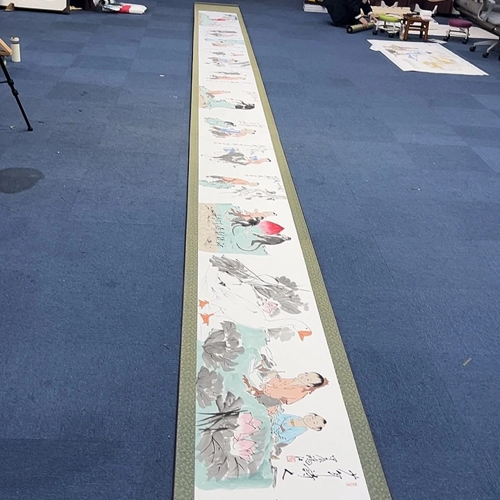 国画书画作品多次