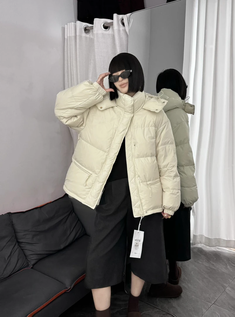 杨璇家V笑名店y帽短款外套2828